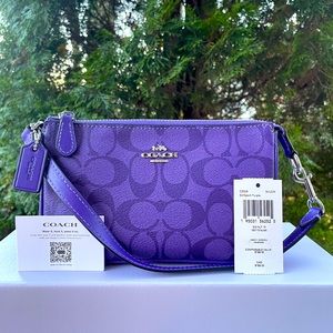 NWT!💜💜 COACH NOLITA 19 IN SIGNATURE CANVAS!